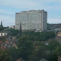 Royal Hallamshire Hospital from West One Plaza. 2014 | Photo: Our Broomhall