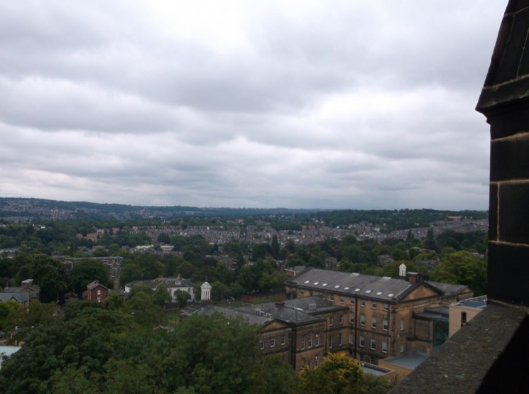 Broomhall from St Mark's Church spire. August 2014 | Photo: Our Broomhall