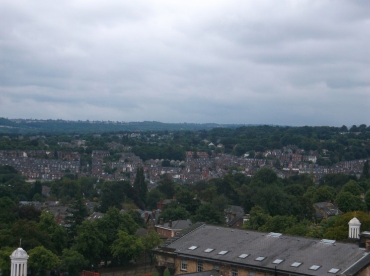 Broomhall from St Mark's Church spire. August 2014 | Photo: Our Broomhall