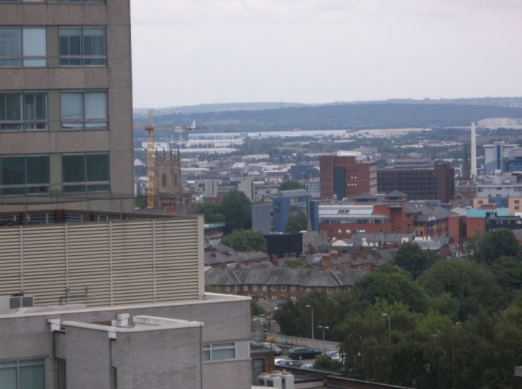 Broomhall from St Mark's Church spire. August 2014 | Photo: Our Broomhall