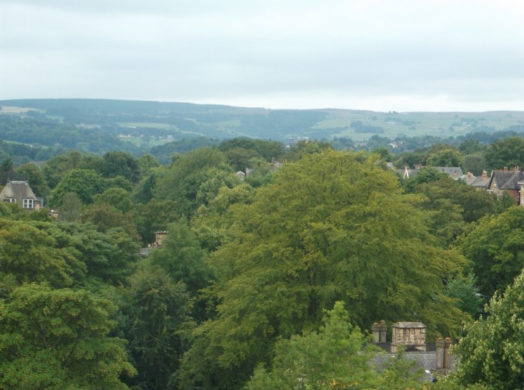 Broomhall from St Mark's Church spire. August 2014 | Photo: Our Broomhall