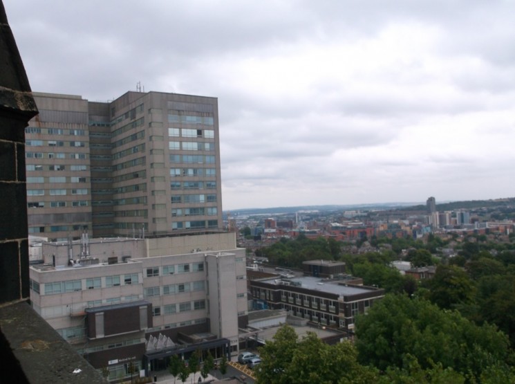 Broomhall from St Mark's Church spire. August 2014 | Photo: Our Broomhall