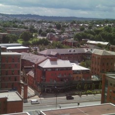 Ecclesall Road from Hanover Tower. 2014 | Photo: Our Broomhall