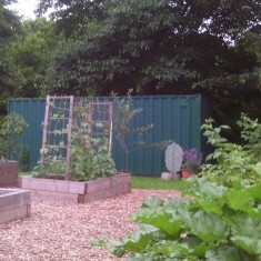 Jubilee Allotments Wall. 2014 | Photo: Our Broomhall
