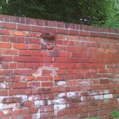 Jubilee Allotments Wall. 2014 | Photo: Our Broomhall