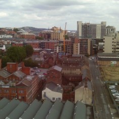 Cutlery District from Hanover Tower. 2014 | Photo: Our Broomhall