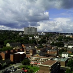 Royal Hallamshire Hospital from Hanover Tower. 2014 | Photo: Our Broomhall