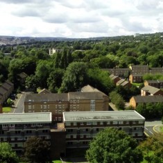 Broomhall Park from Hanover Tower. 2014 | Photo: Our Broomhall