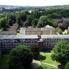 Broomhall Park from Hanover Tower. 2014 | Photo: Our Broomhall