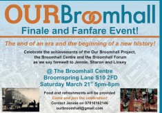 OUR Broomhall Finale and Fanfare Event: 21/3/15