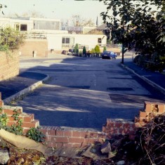 Gloucester Crescent; approach to Lynwood Gardens, c.1988 | Photo: Broomhall Centre