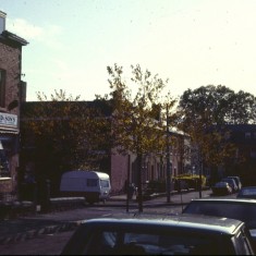 Ahmed's shop and Monmouth St, c.1988 | Photo: Broomhall Centre