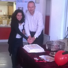 Our Broomhall Heritage open day event. Paul Blomfield and Nivrrithi Chhabria at Book Launch. 2015 | Photo: Chris Richardson 